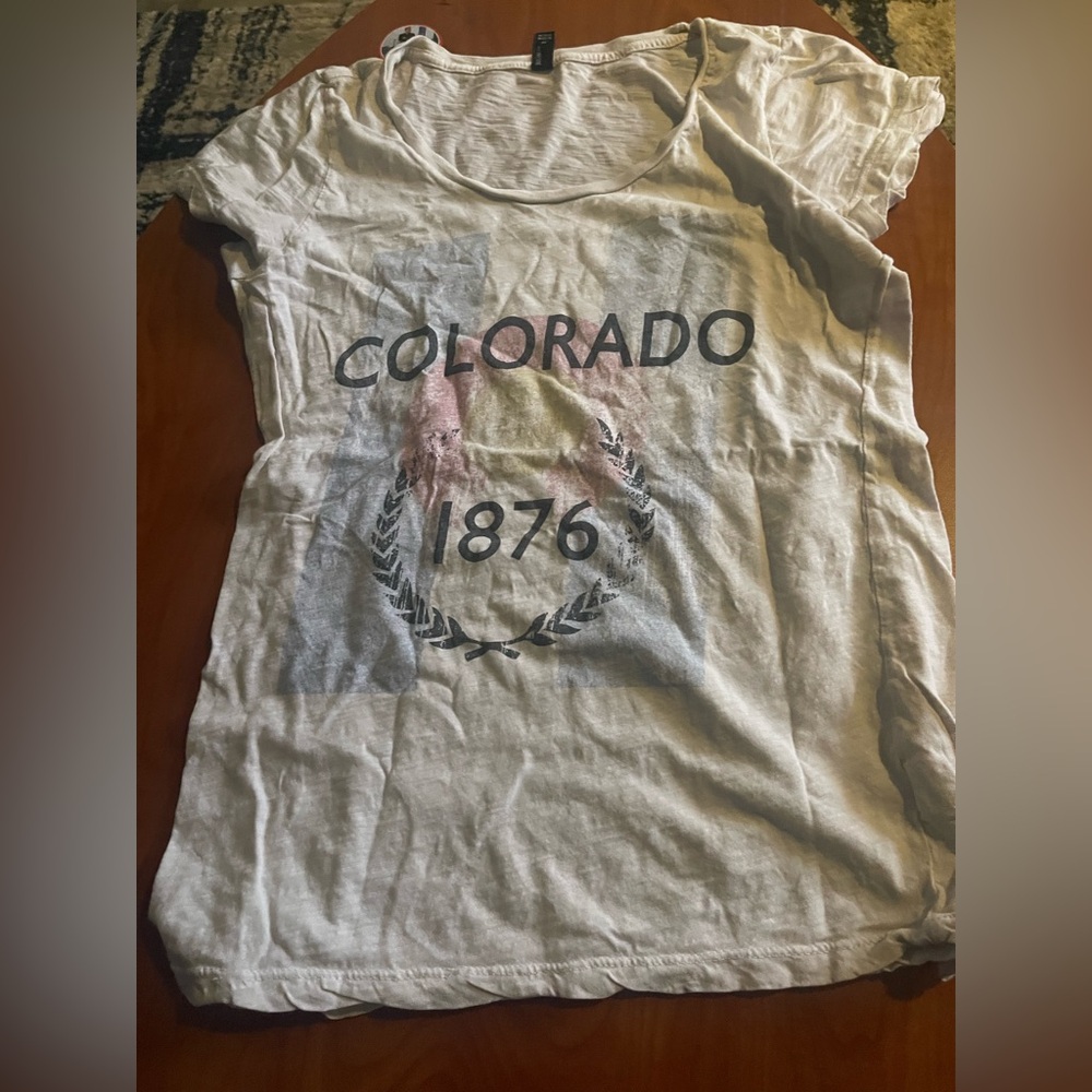 Colorado White Slub Knit Tank Top